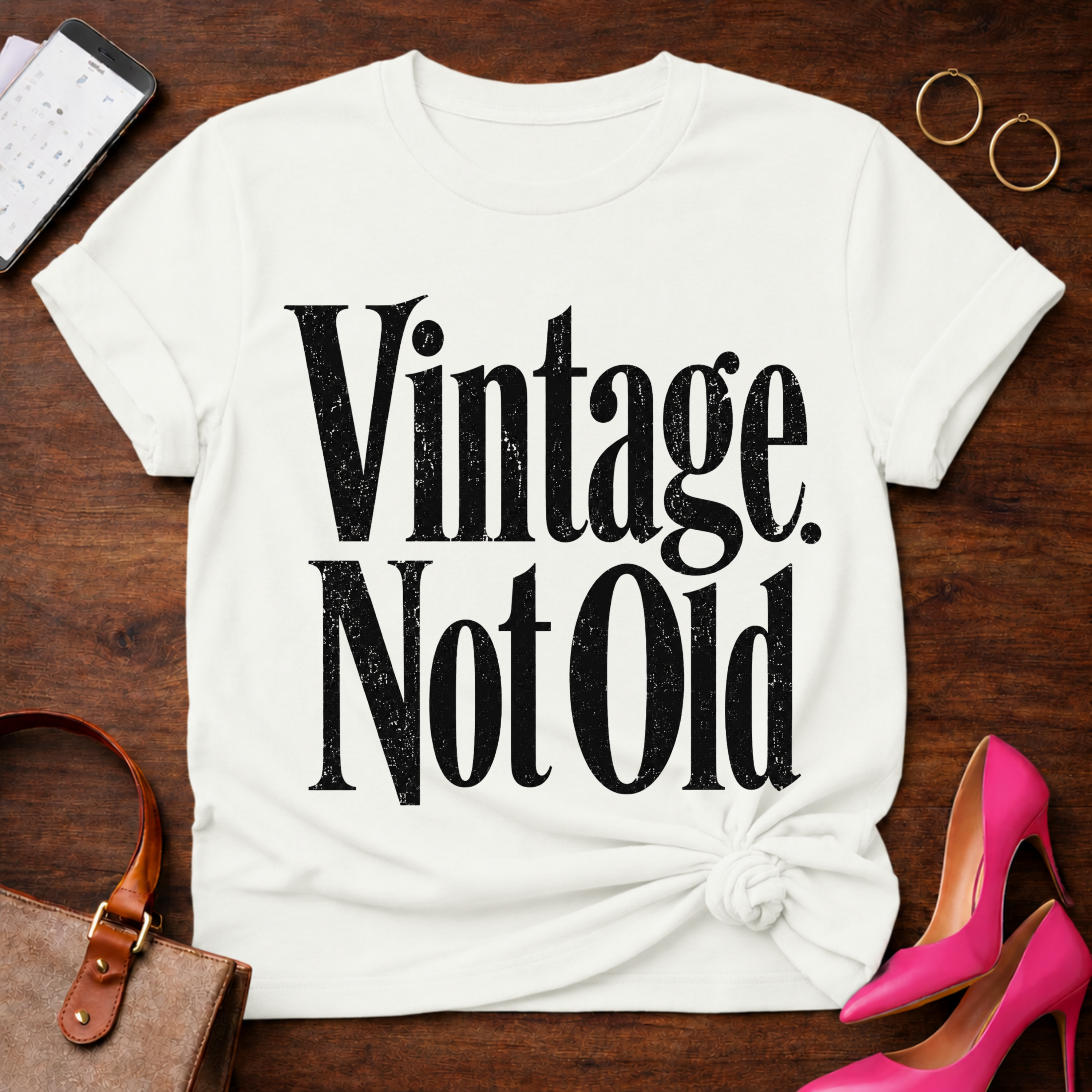 Vintage Not Old Graphic T-Shirt