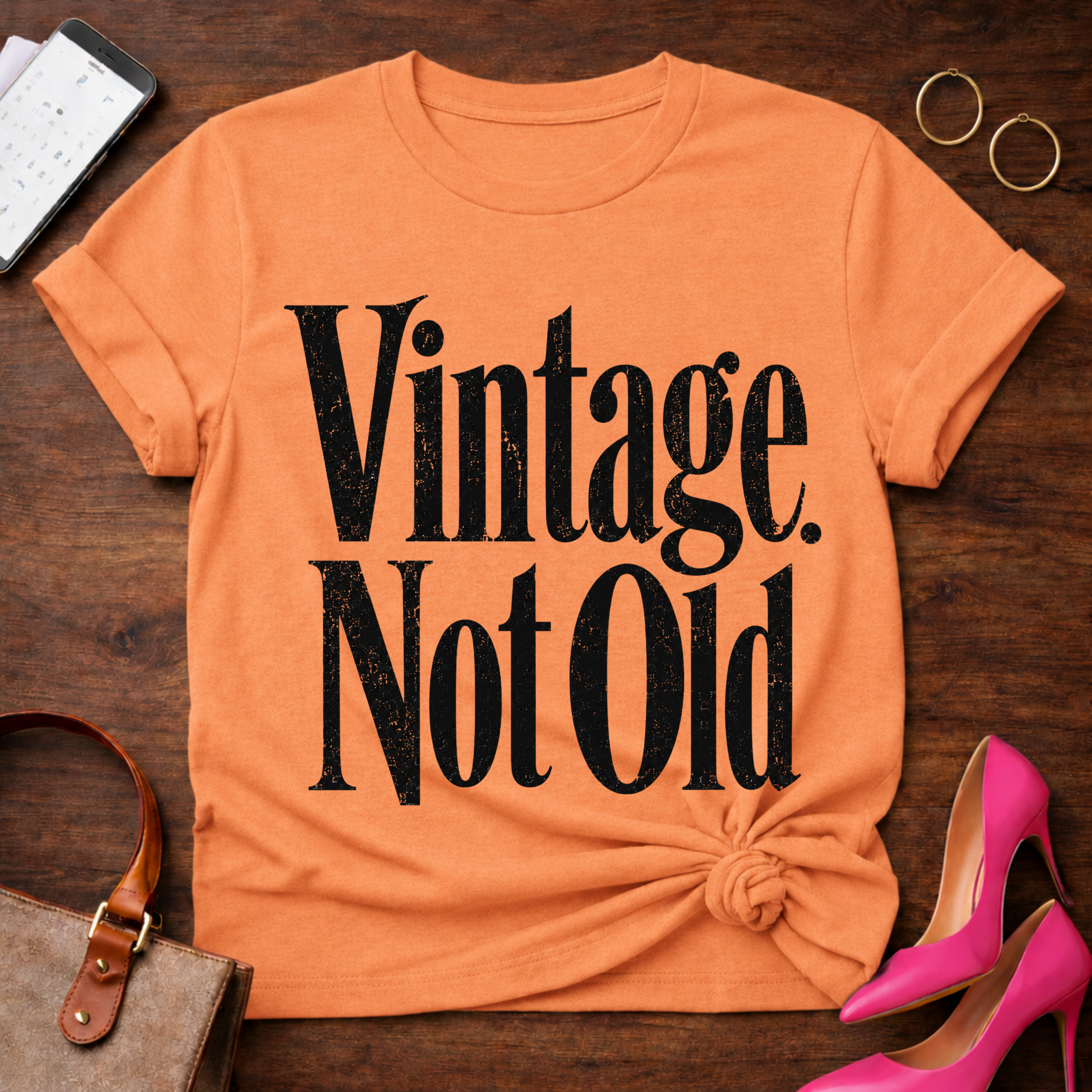 Vintage Not Old Graphic T-Shirt