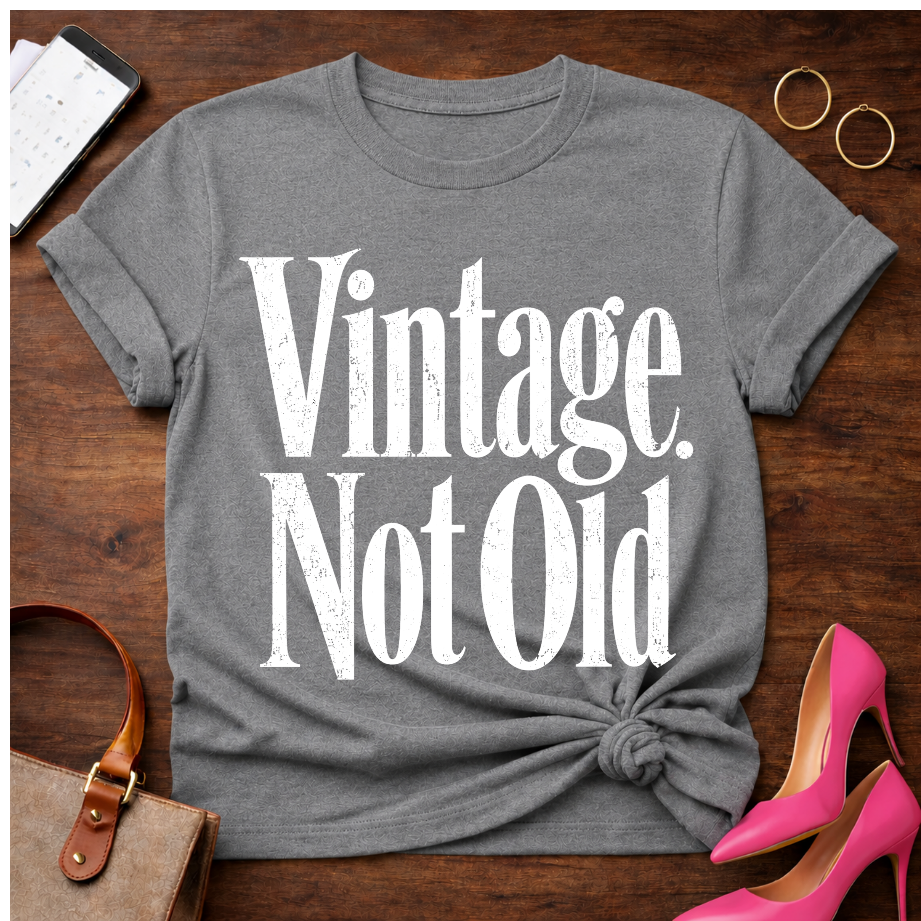 Vintage Not Old Graphic T-Shirt