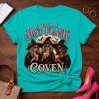 Copy of Copy of T-Shirt — "Official Hot Flash Coven" Vintage Quote Tee