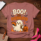 Copy of Copy of T-Shirt — "BOO! I'm Overheated" Vintage Quote Tee