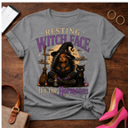 Copy of Copy of T-Shirt — "Resting Witch Face. It's The Hormones" Vintage Quote Tee