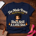 T-Shirt — "Inner Chid" Vintage Quote Tee
