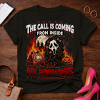 T-Shirt — "The Call Is Coming From Inside My Hormones" Vintage Quote Tee