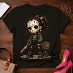 Jason Girl Horror Tee - Cute Creepy Slasher Graphic T-Shirt