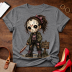 Jason Girl Horror Tee - Cute Creepy Slasher Graphic T-Shirt