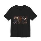Horror Icons Chibi Tee — Cute Killer Characters Graphic T-Shirt